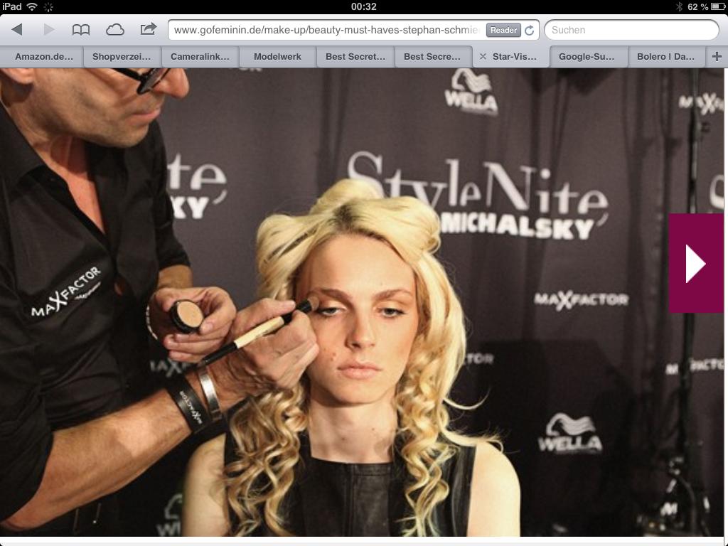 Backstage Michalsky StyleNite – Stephan Schmied für Max Factor