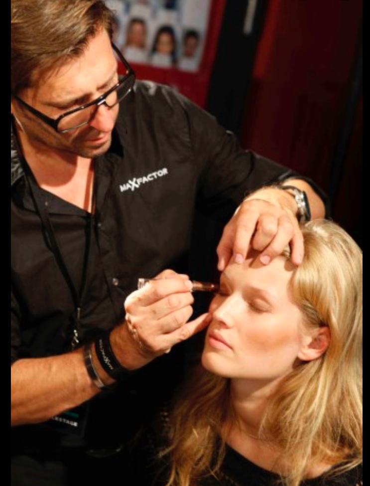 Backstage – Stephan Schmied als Max Factor Markenbotschafter