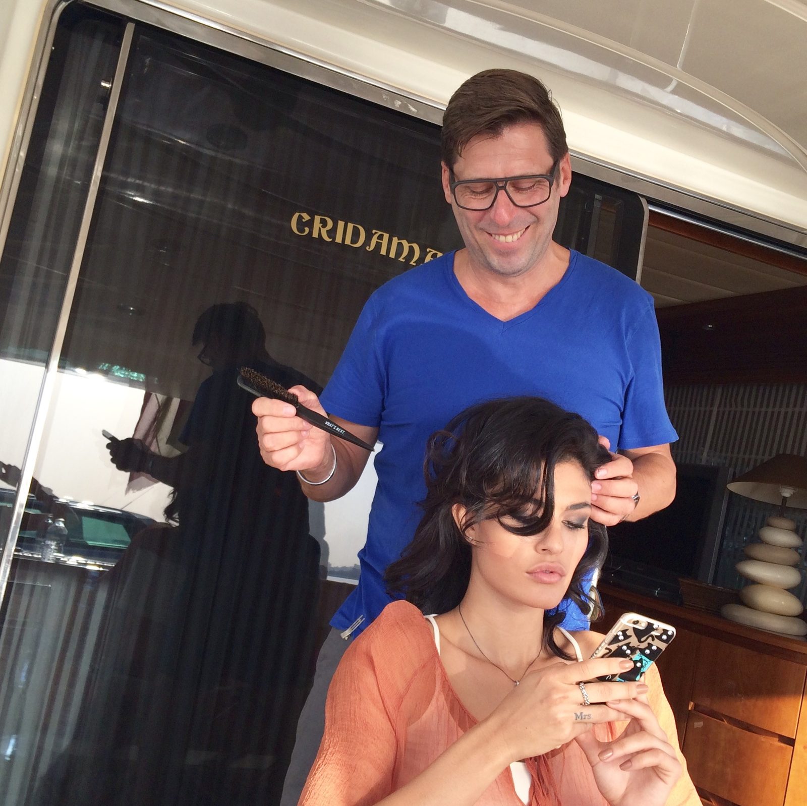 Stephan Schmied bei der Arbeit