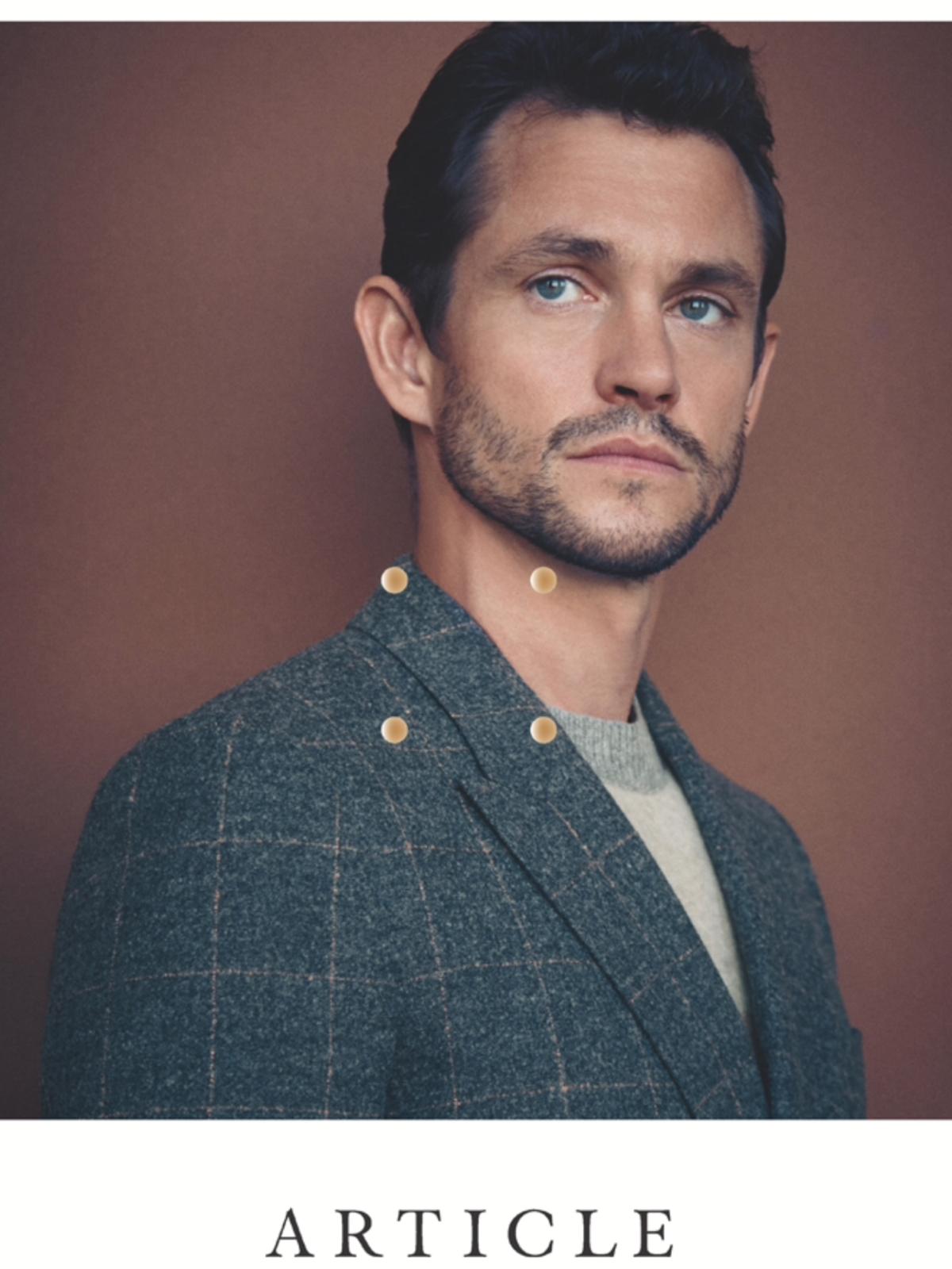 Hugh Dancy, ARTICLE Magazine – Grooming by Stephan Schmied
